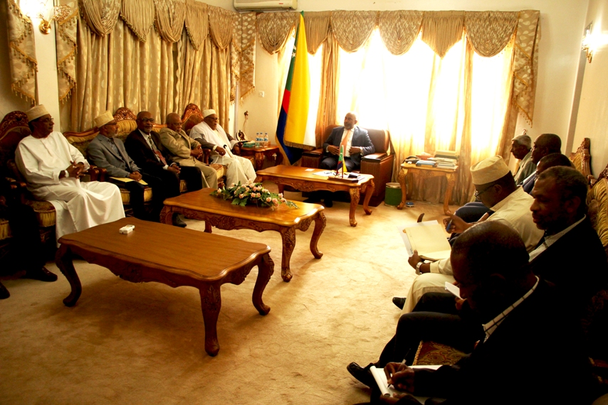 LES DOYENS DES MEDECINS ONT ETE RECUS A BEIT SALAM